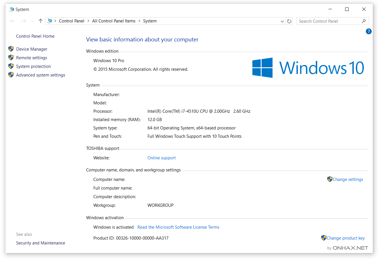 Windows 10 pro key free
